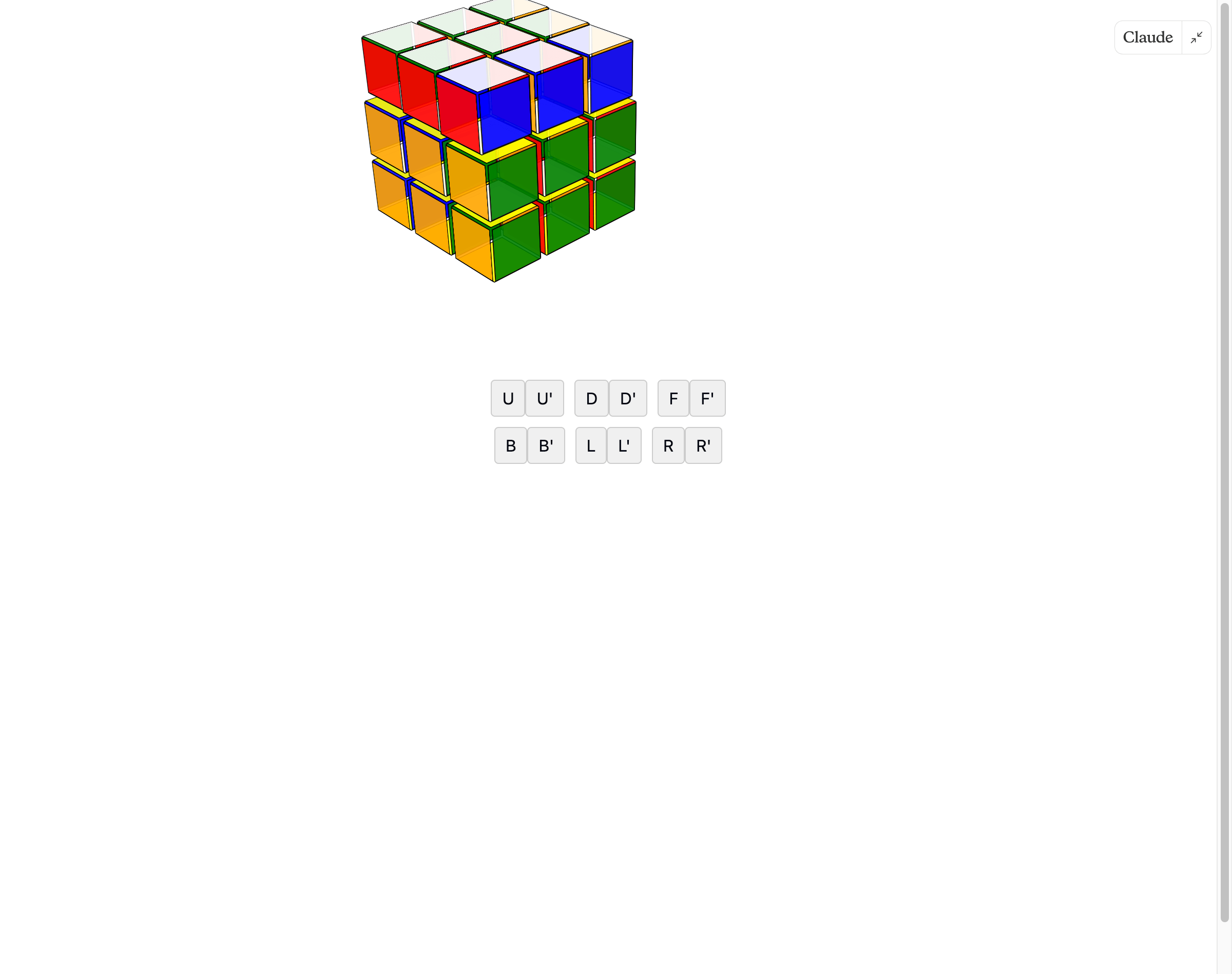 Rubiks Cube Simulator preview Rubiks Cube Simulator screenshot