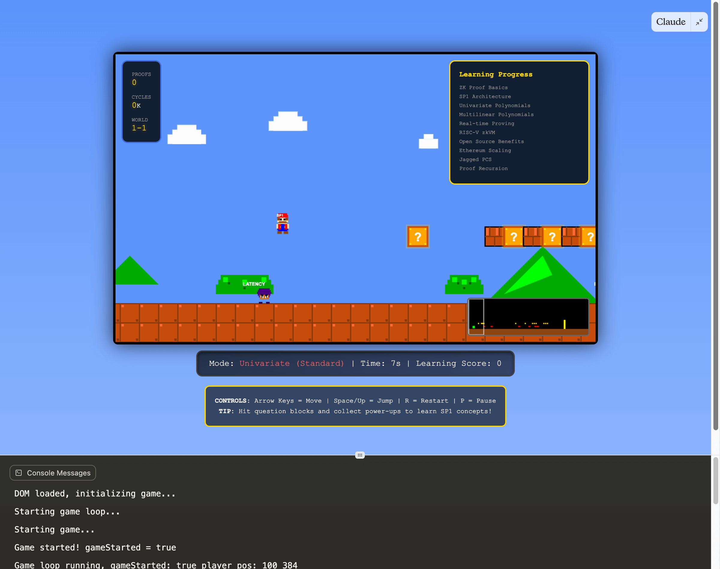SP1 Hypercube Adventure preview SP1 Hypercube Adventure screenshot